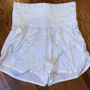 White High-Waisted Women's Shorts free people